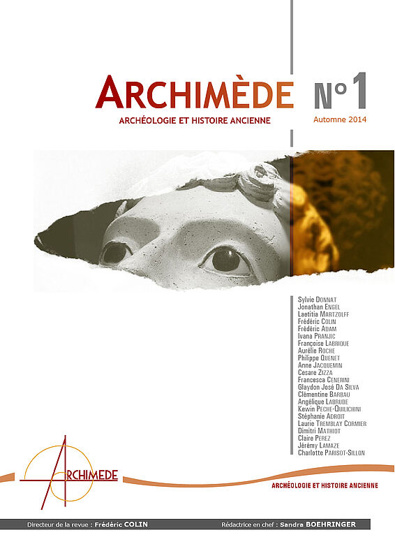 Couverture revue Archimède N°1